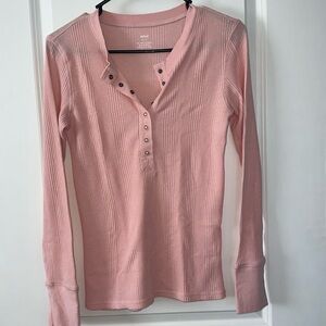aerie long sleeve Henley